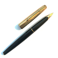 Parker 65 , G/F cap, Black barrel