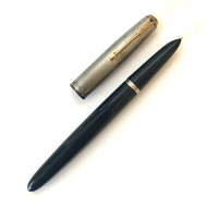 Parker 51 Vacumatic, Dark Blue, Fine nib