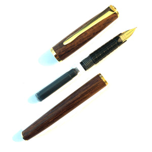 Wood with G/E trim, cartridge pen