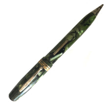 Load image into Gallery viewer, Supreme, Green &amp; Black Marble, Lever-fill, Combo Pen &amp; Pencil