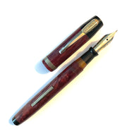 Baldwin Black & Red Marble, Lever-fill