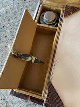 Load image into Gallery viewer, Leather Writing - Desk top, portfolio