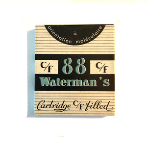 Waterman c/f cartridges Original Box, Black