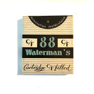 Waterman c/f cartridges Original Box, Black