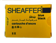 Vintage Sheaffer Skript cartridges Blue Black