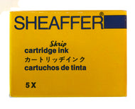 Vintage Sheaffer Skript cartridges Blue