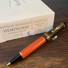 Load image into Gallery viewer, Montblanc Hemingway, Ball point, Writers Collection
