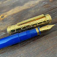Omas for Gianni Versace  Blue GT