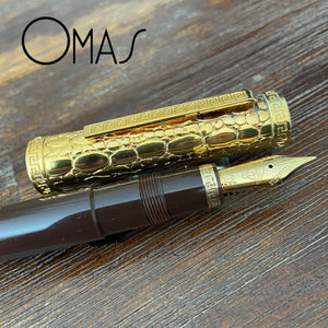 Omas for Gianni Versace Brown GT