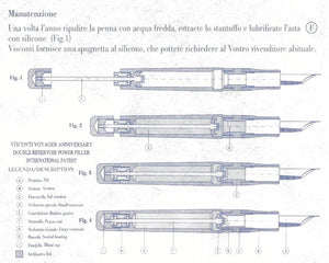 Visconti 25th Anniversary Voyager Fountain Pen - Demonstrator