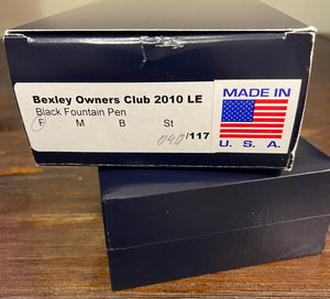 Bexley 2010 Owners Club Ltd Edition, Black