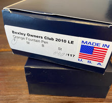 Load image into Gallery viewer, Bexley 2010 Owners Club Ltd Edition, USA 2010, Orange