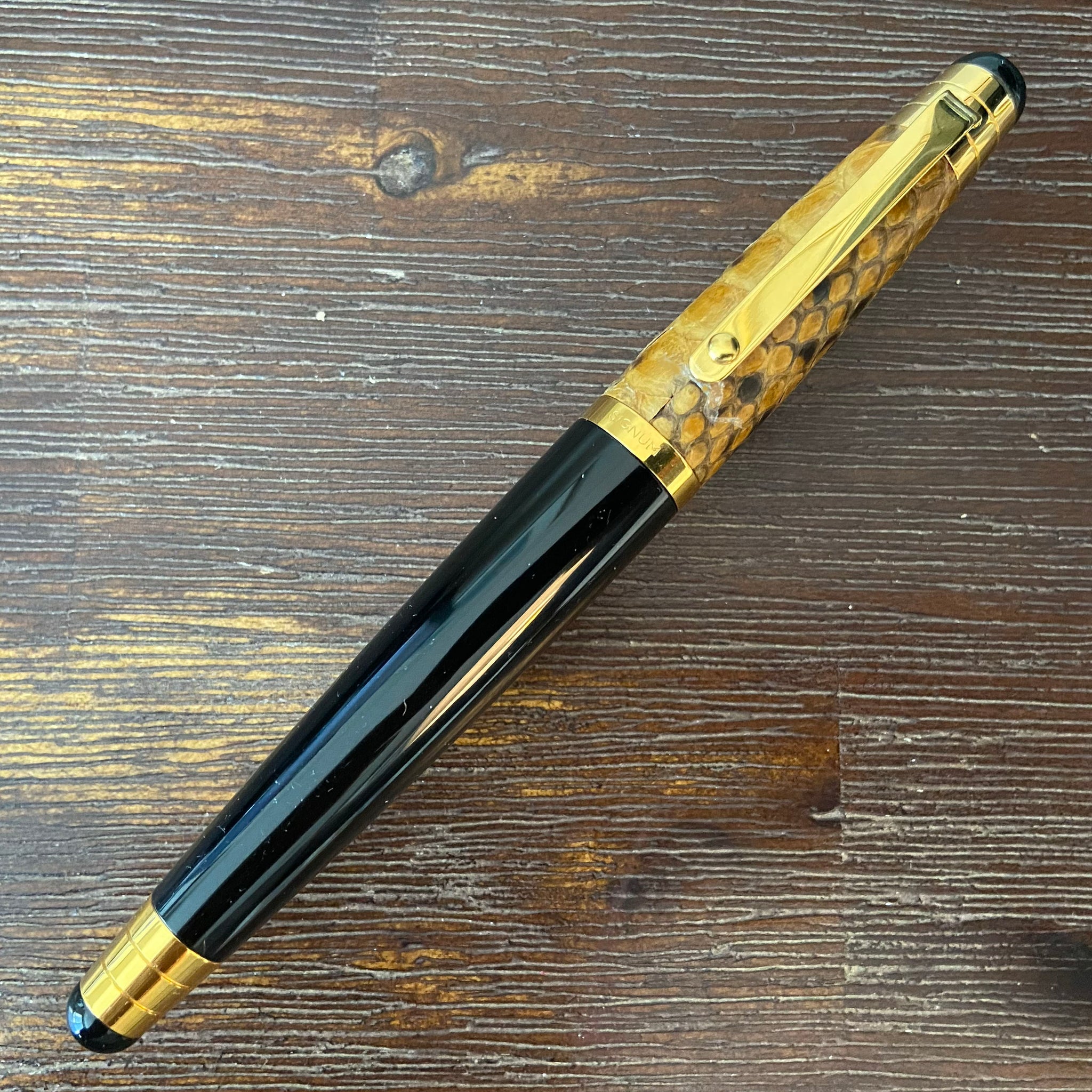 Signum Nova Natural Python Cocoa, Fountain Pen