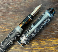 Fuliwen (富利文).806, casted Eight Running Horses sculpture