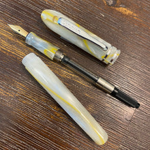 Load image into Gallery viewer, Conklin Yellow Pearl Symetrik Fountain Pen
