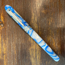 Load image into Gallery viewer, Conklin Powder Blue Pearl Symetrik Fountain Pen