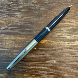 Parker 45 Steel cap with blue barrel