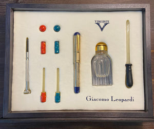 Visconti Giacomo Leopardi Limited Edition Fountain Pen - Gold (Eye dropper)