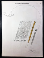 Eversharp, The Saturday Evening Post, May 7, 1921