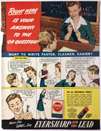 Eversharp Red Top Lead, Maclean's Magazine. October 15,1944