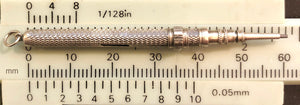 Victorian Pencil, Nickel plated