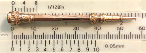 Victorian Pencil, Nickel plated