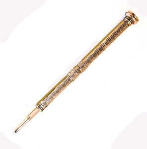 Victorian Pen-Pencil Ring-Slider & Inkwell