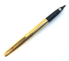 Load image into Gallery viewer, Parker 75, Gold filled crosshatch, Rollerball