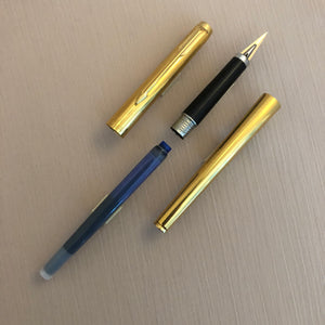 Parker 180 Gold, Thin lined GP Pattern, Fountain pen