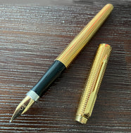 Parker 75 Fountain pen Cross Hatch Deep-etch Pattern