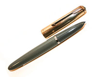 Parker 51 Demi Vacumatic, G/F cap, Dove Grey