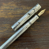 Swan Mabie Todd & Co. Sterling Silver Leverless Fountain Pen