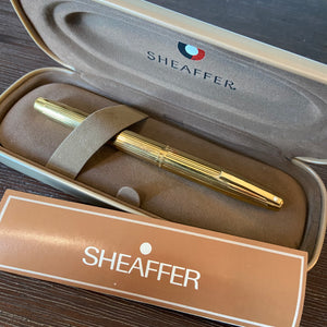 Sheaffer Imperial triumph 797 gold plated fountain pen, 1970's