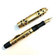 Conklin Crescent fill, Ladies Gold Plated filigree