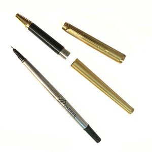 Parker 180, Gold Plated Barley Corn, Rollerball