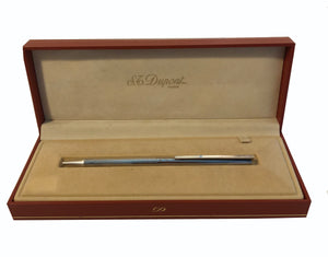 S.T.Dupont Les Classiques, Thin Lined pattern, Silver Plated
