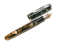 Parker Vacumatic, Lockdown, Green Pearl c1935