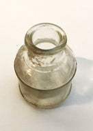 Ink Bottle, clear glass