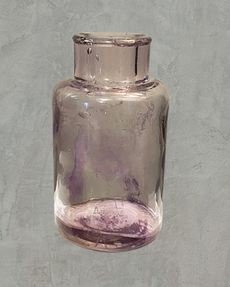 Ink Bottle, clear glass