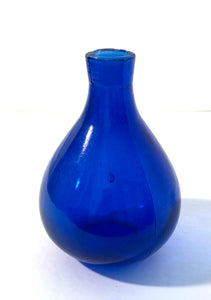 Ink Bottle, blue glass