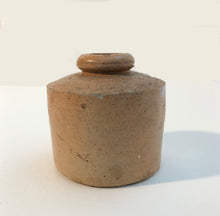 Load image into Gallery viewer, Ink Pot, Brown Stoneware