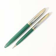 Sheaffer TM, Snorkel Set Green & Palladium