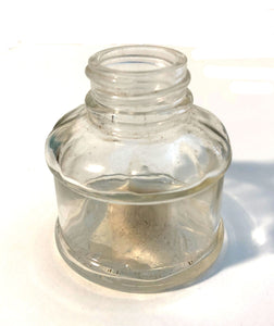Ink Bottle, Reliance, clear glass