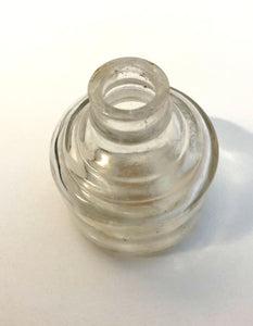 Ink Bottle, Clear glass