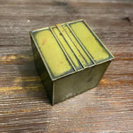 Solid Brass inkwell