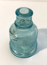 Load image into Gallery viewer, Ink Bottle, green glass, empty