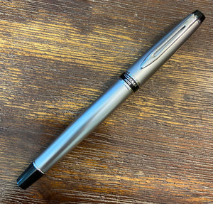 Waterman Expert II Brushed Chrome Fountain Pen