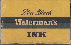 Ink bottle, Waterman, 2oz.