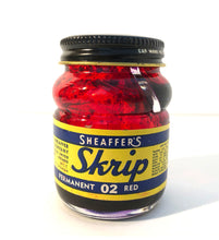 Load image into Gallery viewer, Ink Bottle, Sheaffer Skrip, Red