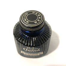 Load image into Gallery viewer, Ink Bottle, Art Deco, Parker Blue-Black